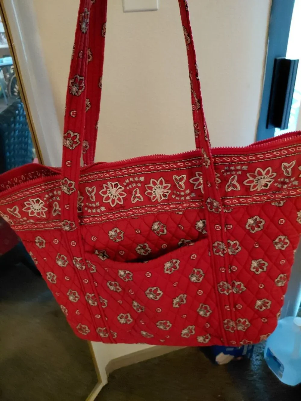 Vera Bradley Red Tote Bag